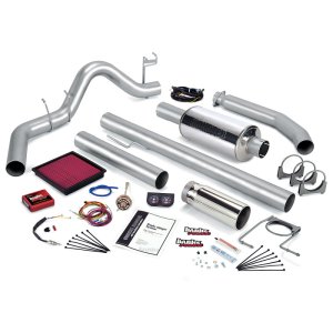 Dodge Pickup Performance Exhaust - Banks Power - PowerPack Bundle - SS Single Exhaust - Chrome - 2002